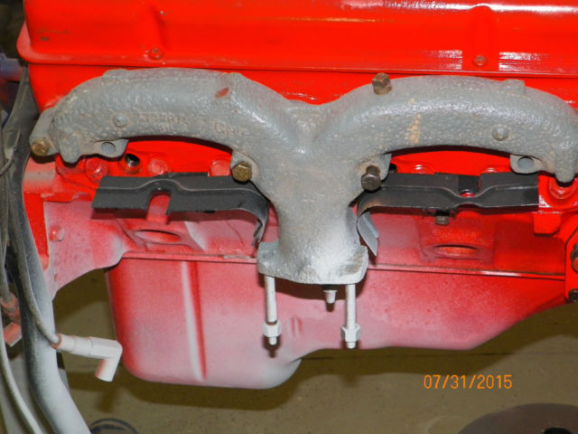 1957 RED Chevrolet Bel Air/150/210 4 DR HARD TOP