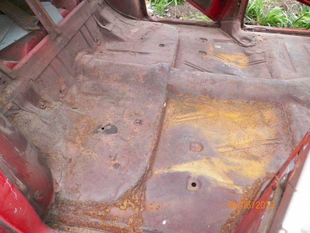 1957 RED Chevrolet Bel Air/150/210 4 DR HARD TOP