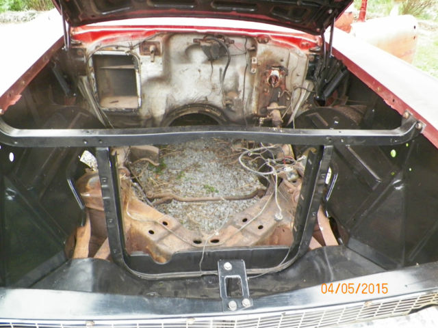 1957 RED Chevrolet Bel Air/150/210 4 DR HARD TOP