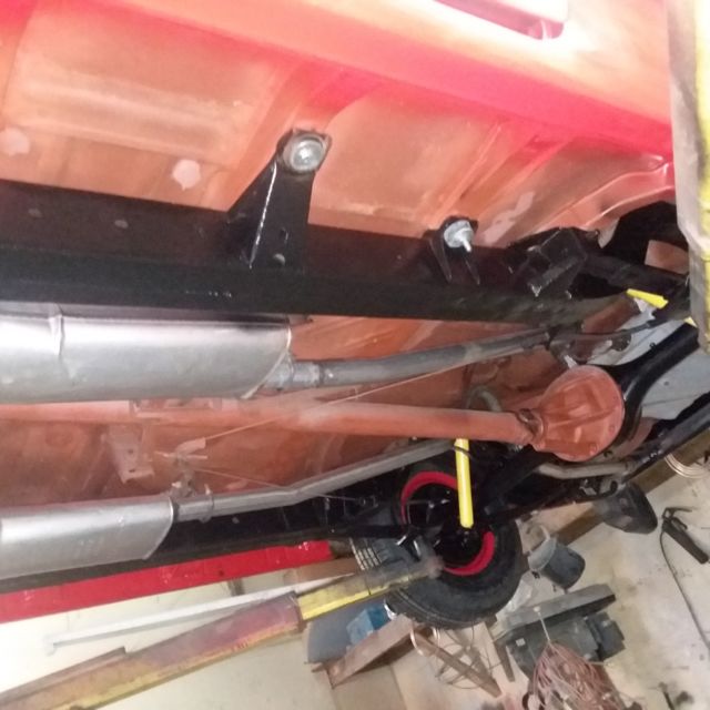 1957 Red Chevrolet Bel Air/150/210 2 dr htp