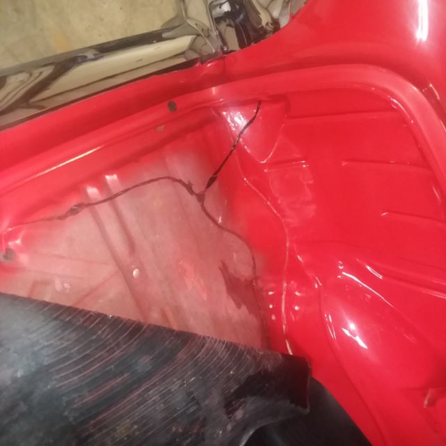 1957 Red Chevrolet Bel Air/150/210 2 dr htp