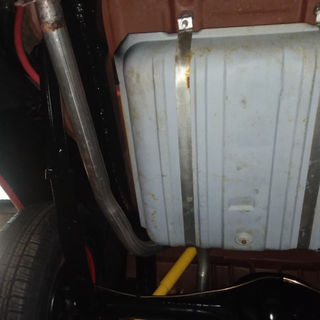 1957 Red Chevrolet Bel Air/150/210 Sedan