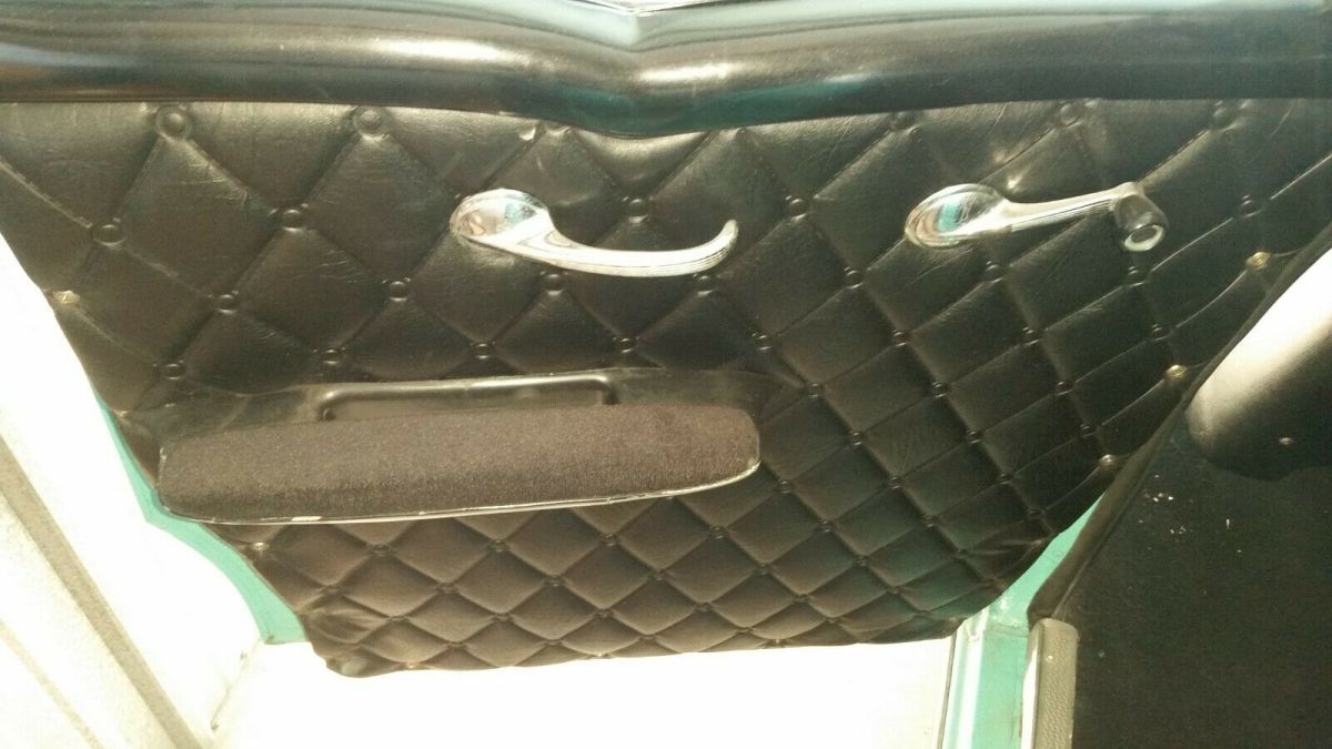 1957 Teal Chevrolet Bel Air/150/210 Sedan