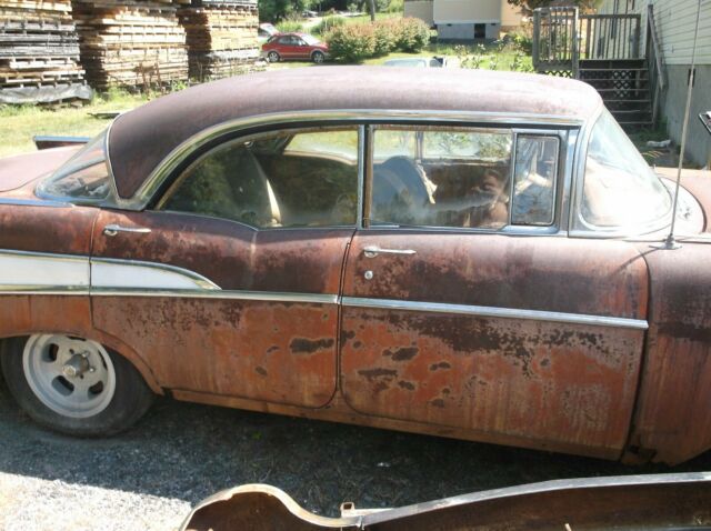 1957 copper Chevrolet Bel Air/150/210 4 door hardtop