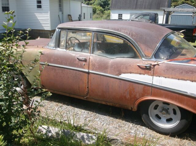1957 copper Chevrolet Bel Air/150/210 4 door hardtop