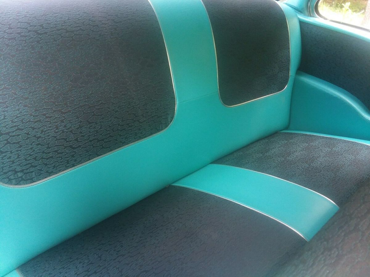 1957 White Chevrolet Bel Air/150/210 Hard Top