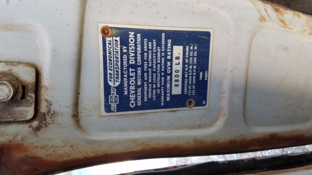 1957 Gray Chevrolet Other Pickups Cab & Chassis