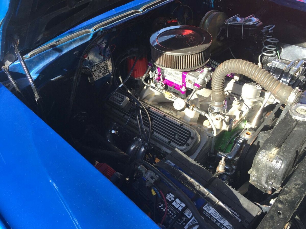 1957 Blue Chevrolet Bel Air/150/210 Sedan