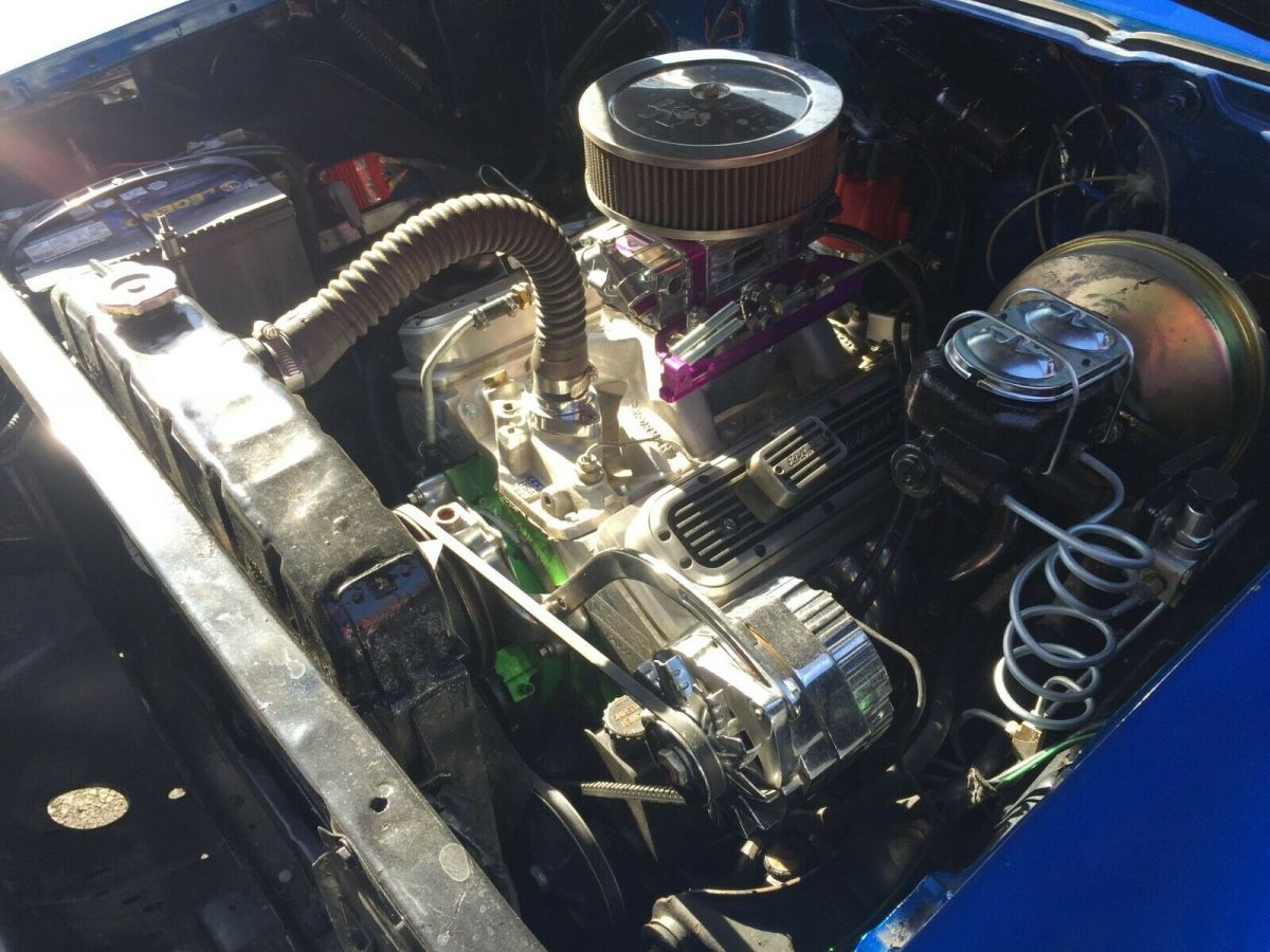 1957 Blue Chevrolet Bel Air/150/210 Sedan