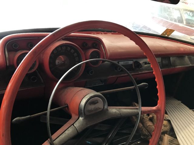 1957 Black Chevrolet Bel Air/150/210 Coupe