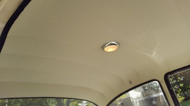 1957 Beige/ silver Chevrolet Bel Air/150/210 Sedan