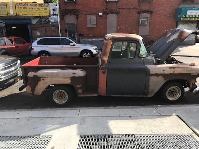 1957 rust Chevrolet 3100 Standard Cab Pickup