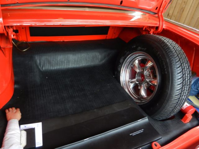 1957 Red Chevrolet Bel Air/150/210 Coupe