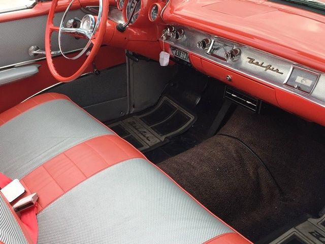 1957 Matador Red Chevrolet Bel Air/150/210 Convertible