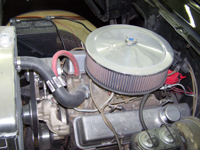 1957 Black Chevrolet Bel Air/150/210