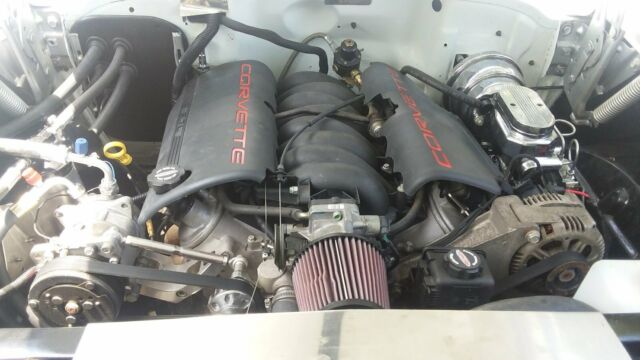 1957 White Chevrolet Bel Air/150/210 Coupe