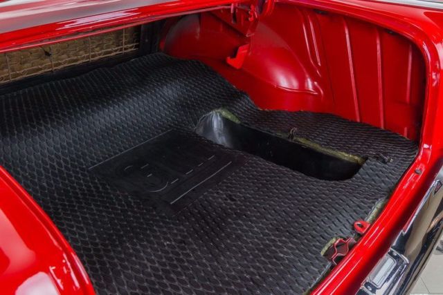 1957 Red Chevrolet Bel Air/150/210 Coupe