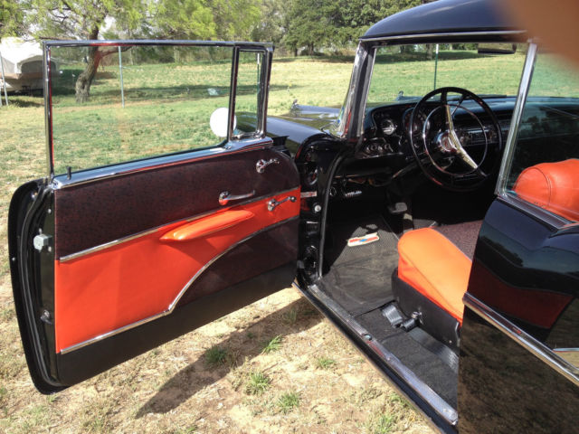 1957 Black Chevrolet Bel Air/150/210 2 door Hardtop