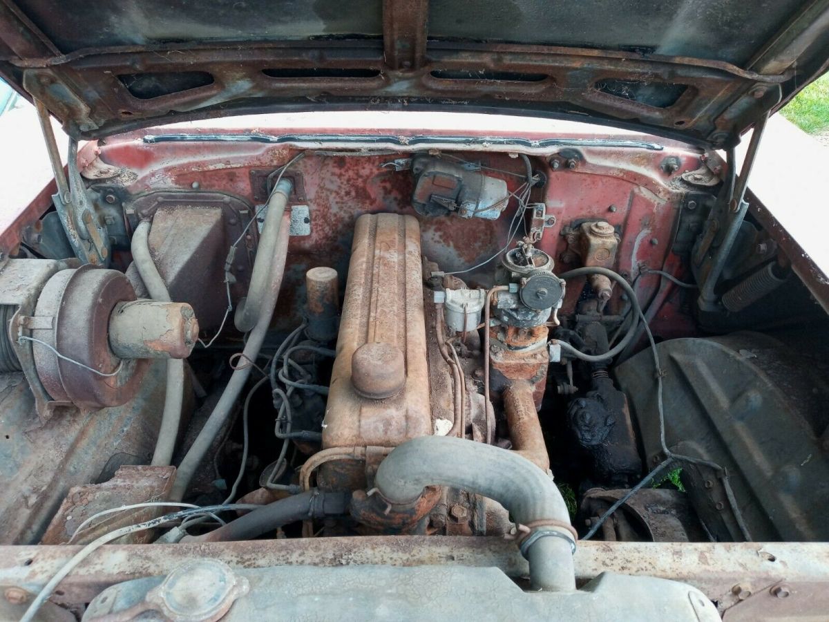 1957 Red Chevrolet Bel Air/150/210 Sedan