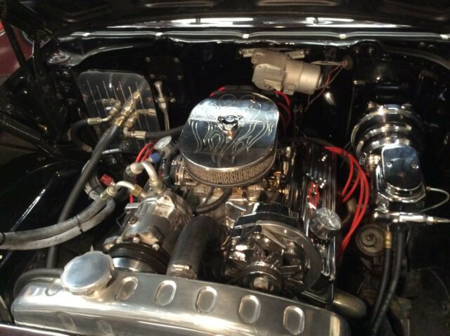 1957 Purple Chevrolet Bel Air/150/210 Coupe