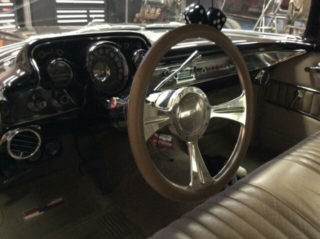 1957 Purple Chevrolet Bel Air/150/210 Coupe