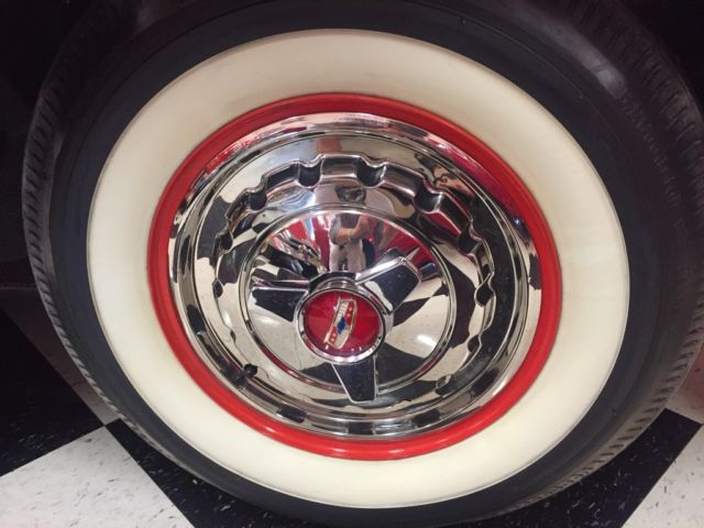 1957 Red Chevrolet Bel Air/150/210 Convertible