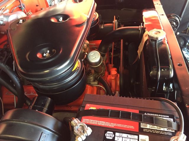 1957 Red Chevrolet Bel Air/150/210 Convertible