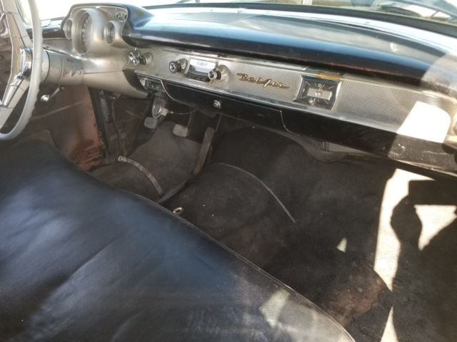 1957 Black Chevrolet Bel Air/150/210
