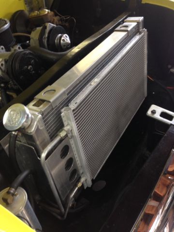 1957 Yellow Chevrolet Bel Air/150/210 Hardtop 2 door