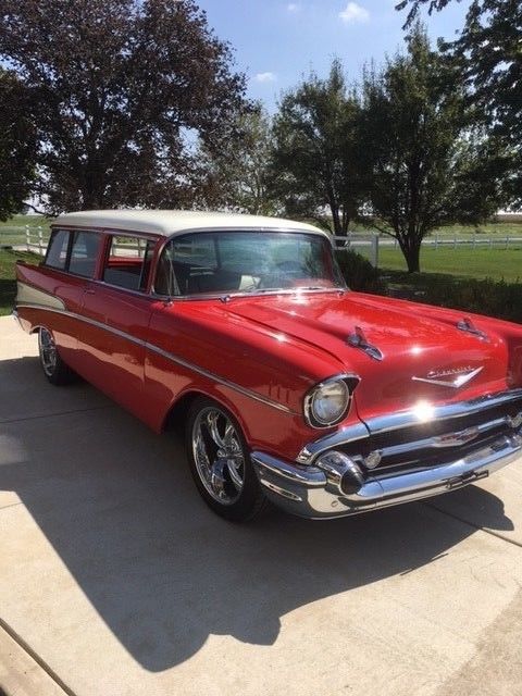 1957 Red Chevrolet Other Wagon
