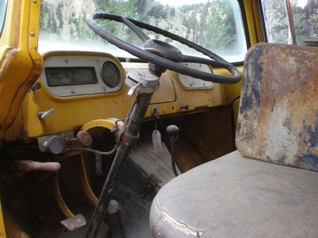 1957 Yellow Dodge Other Pickups