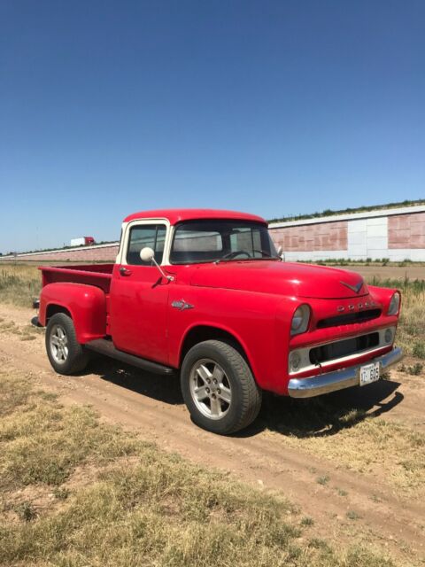 1957 Red Dodge Other Pickups Standard Cab Pickup
