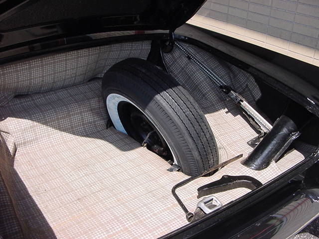 1957 Black Ford Thunderbird Coupe