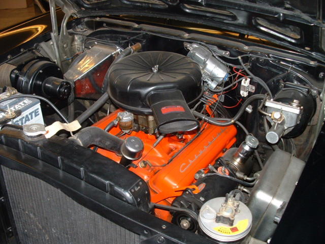 1957 black Chevrolet Nomad