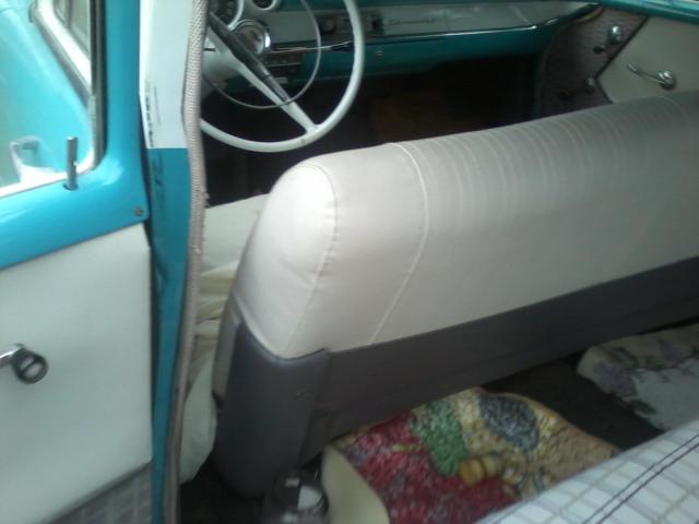 1957 Blue Chevrolet Bel Air/150/210 Sedan