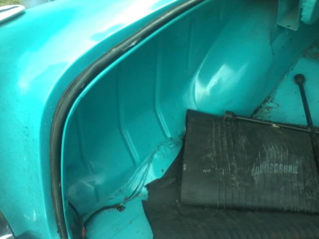 1957 Blue Chevrolet Bel Air/150/210 Sedan