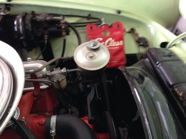 1957 Willow Green Ford Thunderbird Convertible