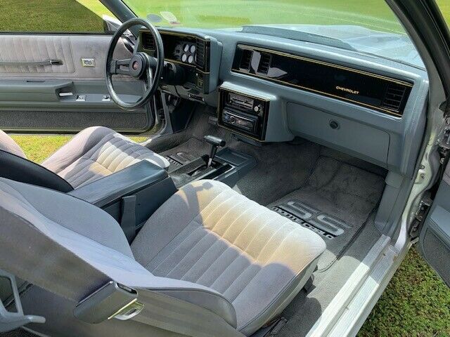 1987 Silver Chevrolet Monte Carlo Coupe