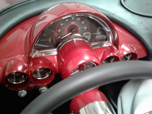 1958 Red Chevrolet Corvette Convertible