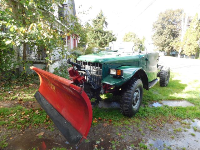 1958 Green Dodge Power Wagon Pickup