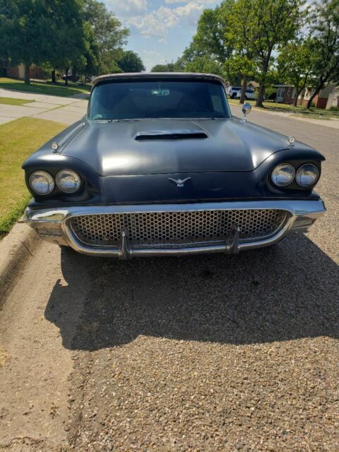 1958 Black Ford Thunderbird