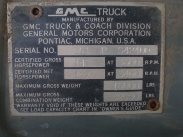 1958 Green GMC Other