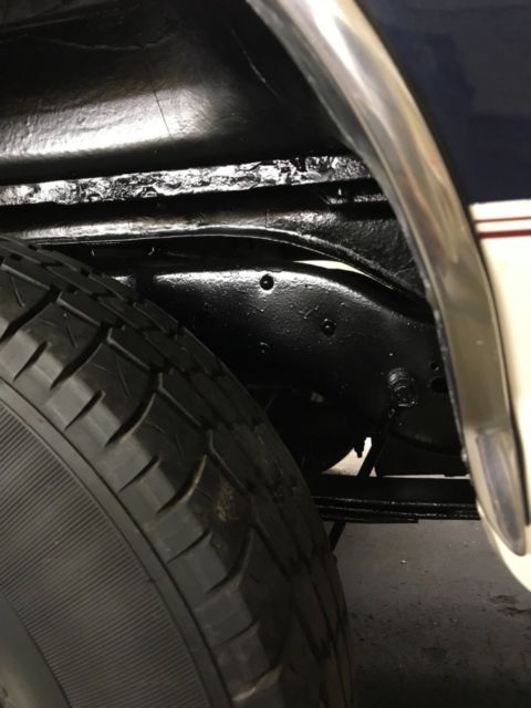 1993 Blue Ford Bronco SUV