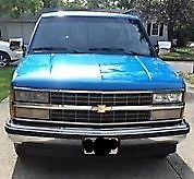 1991 Blue Chevrolet Silverado 1500 2 Door Sportside