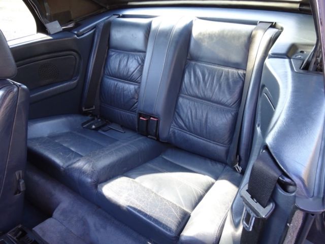 1988 Blue BMW 3-Series Convertible