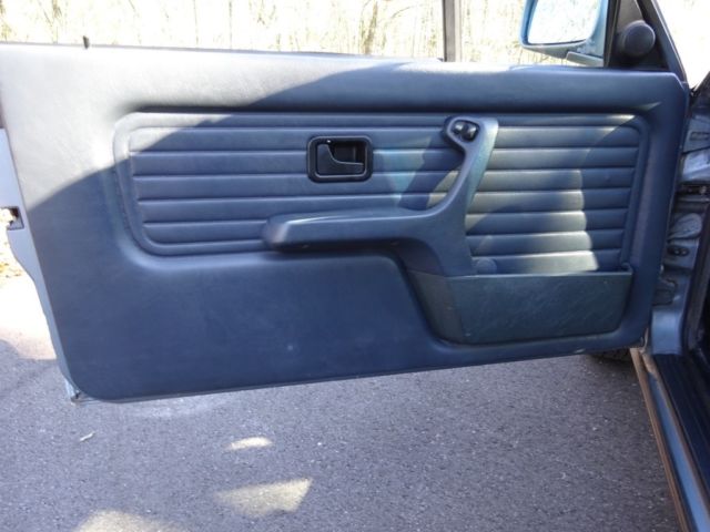 1988 Blue BMW 3-Series Convertible