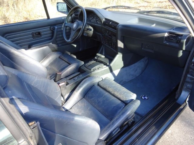 1988 Blue BMW 3-Series Convertible