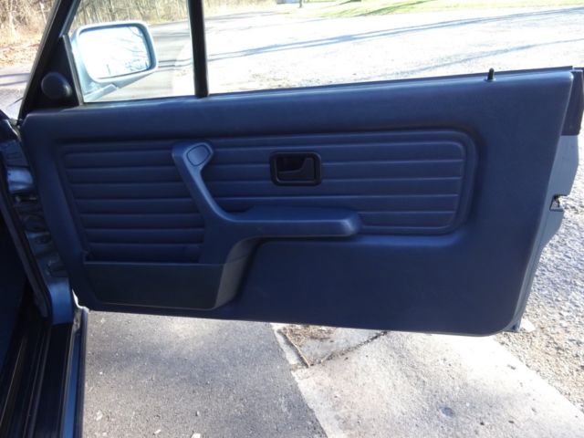 1988 Blue BMW 3-Series Convertible