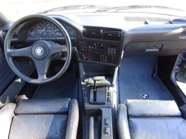 1988 Blue BMW 3-Series Convertible