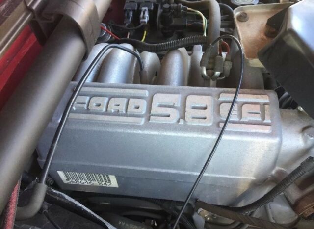 1993 Burgundy Ford Bronco SUV